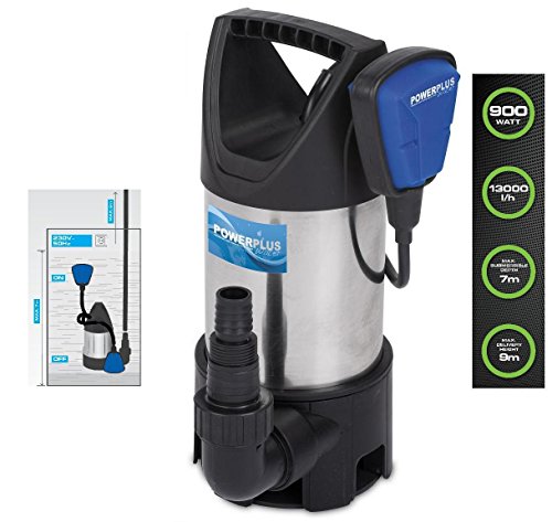 POMPE SUBMERSIBLE 900W INOX POW67915 POWERPLUS ...