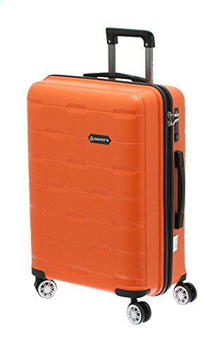 Valise incassable DAVIDT'S Molecule Orange 75 cm