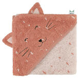 TRIXIE Cape de bain 75x75 cm Mrs. Cat - Rose code EAN 5400858116048 