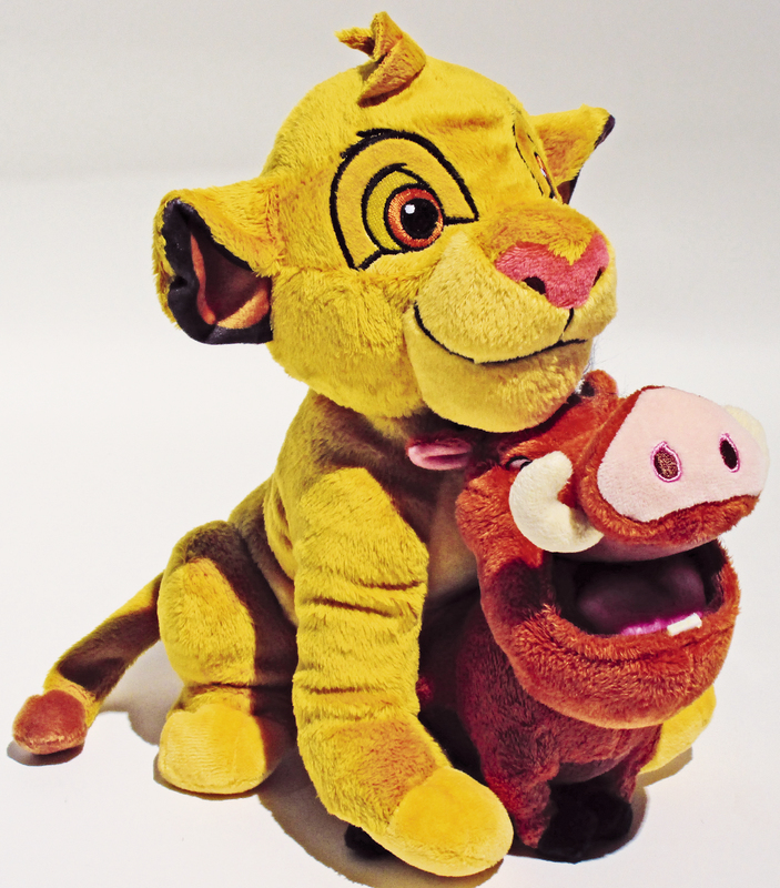 PELUCHE SIMBA 25 CM & PUMBA 17 CM DISNEY