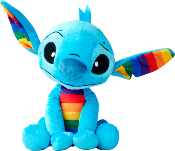 STITCH Peluche Rainbow 25 cm 
 code EAN 5400868025002 