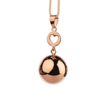 BOLA Bijou de grossesse Bola Or Rose pendant Coeur code EAN 5407005386866 