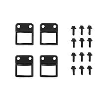 EASY CLOTURE EASY CLOTURE Lot de 4 fixations pour clôture aluminium Noir code EAN 5407008166076 