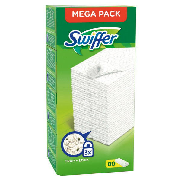 swiffer Recharges lingettes dépoussiérantes sèches code EAN 5410076302475 