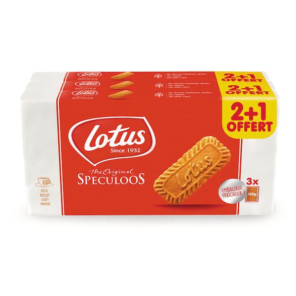 LOTUS Biscuits Spéculoos code EAN 5410126196061 
