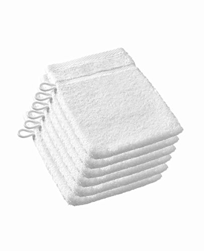 195308 luxury hotel lot de 6 gants de toilette ...