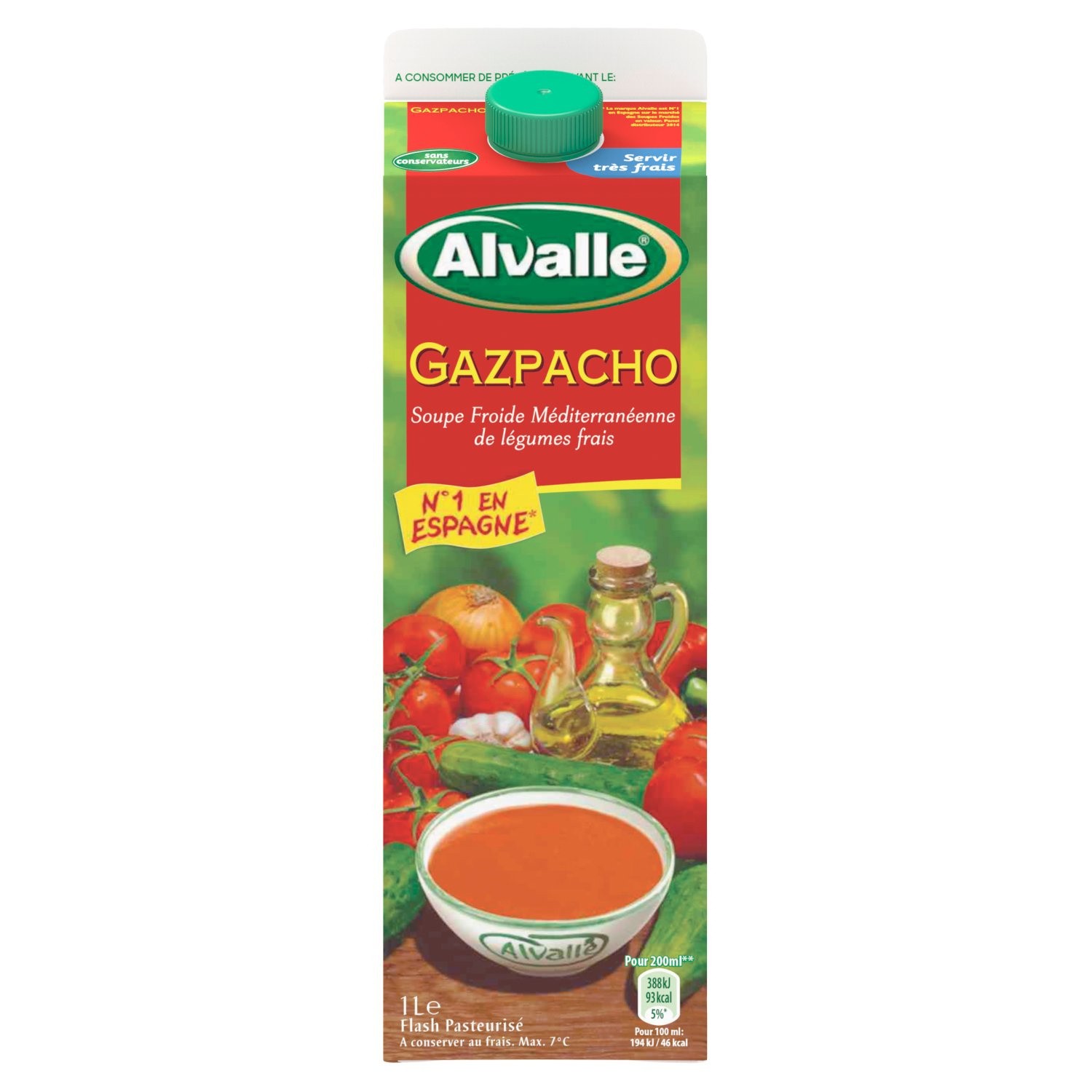 ALVALLE Gazpacho code EAN 5410188031072 
