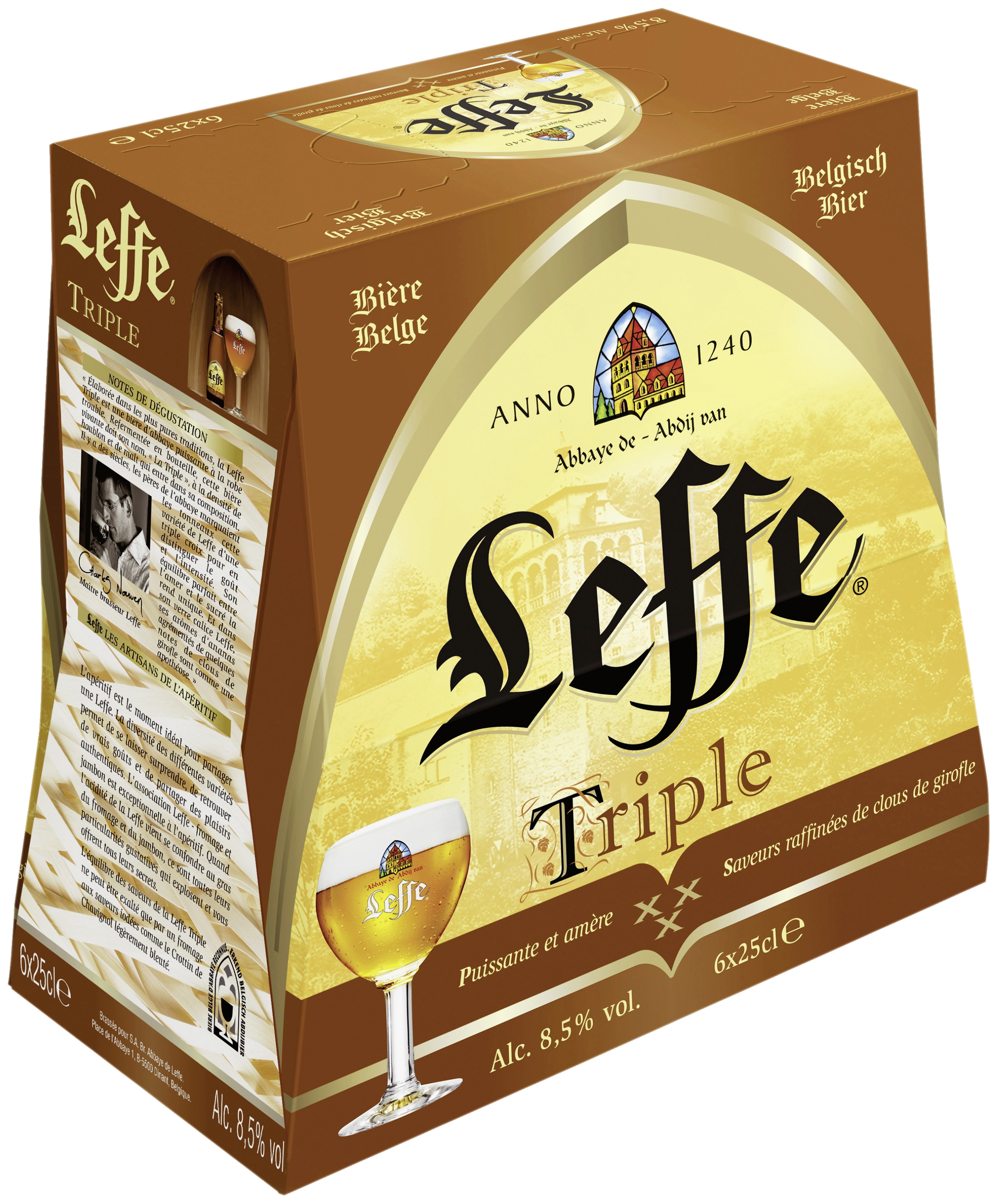 Bière d'abbaye triple Leffe