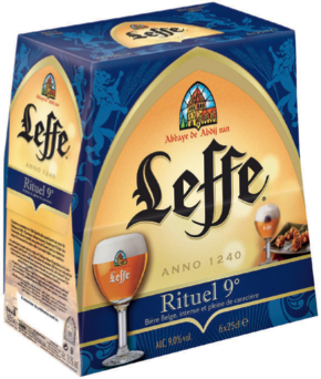 LEFFE BIÈRE RITUEL D'ABBAYE LEFFE code EAN 5410228191551 