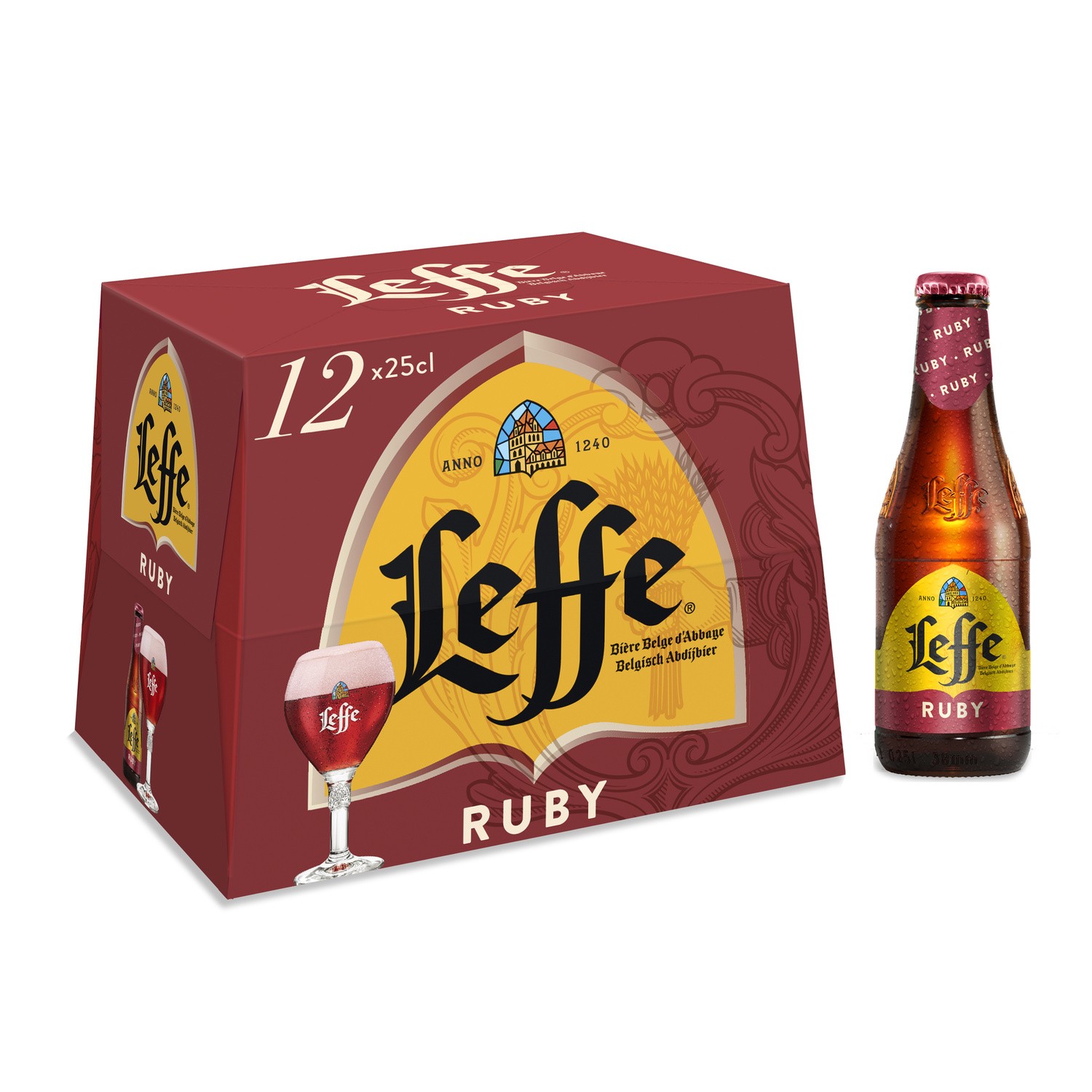 Bière belge Ruby LEFFE