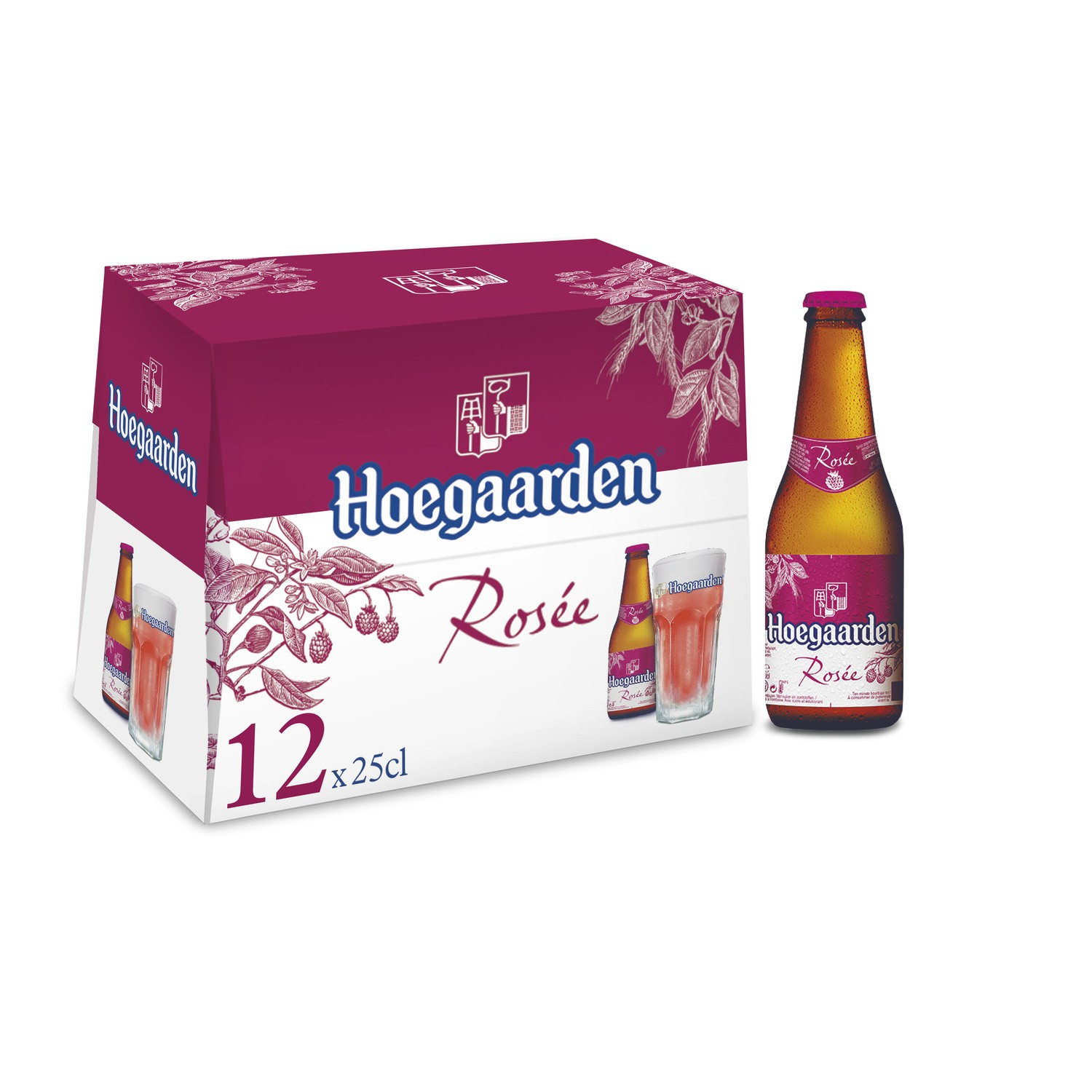 HOEGAARDEN Bière blanche Rosée HOEGAARDEN 5410228209652 (5410228209652)