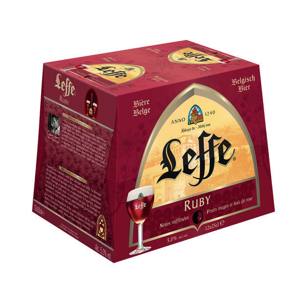 Bière blonde d'Abbaye aromatisée