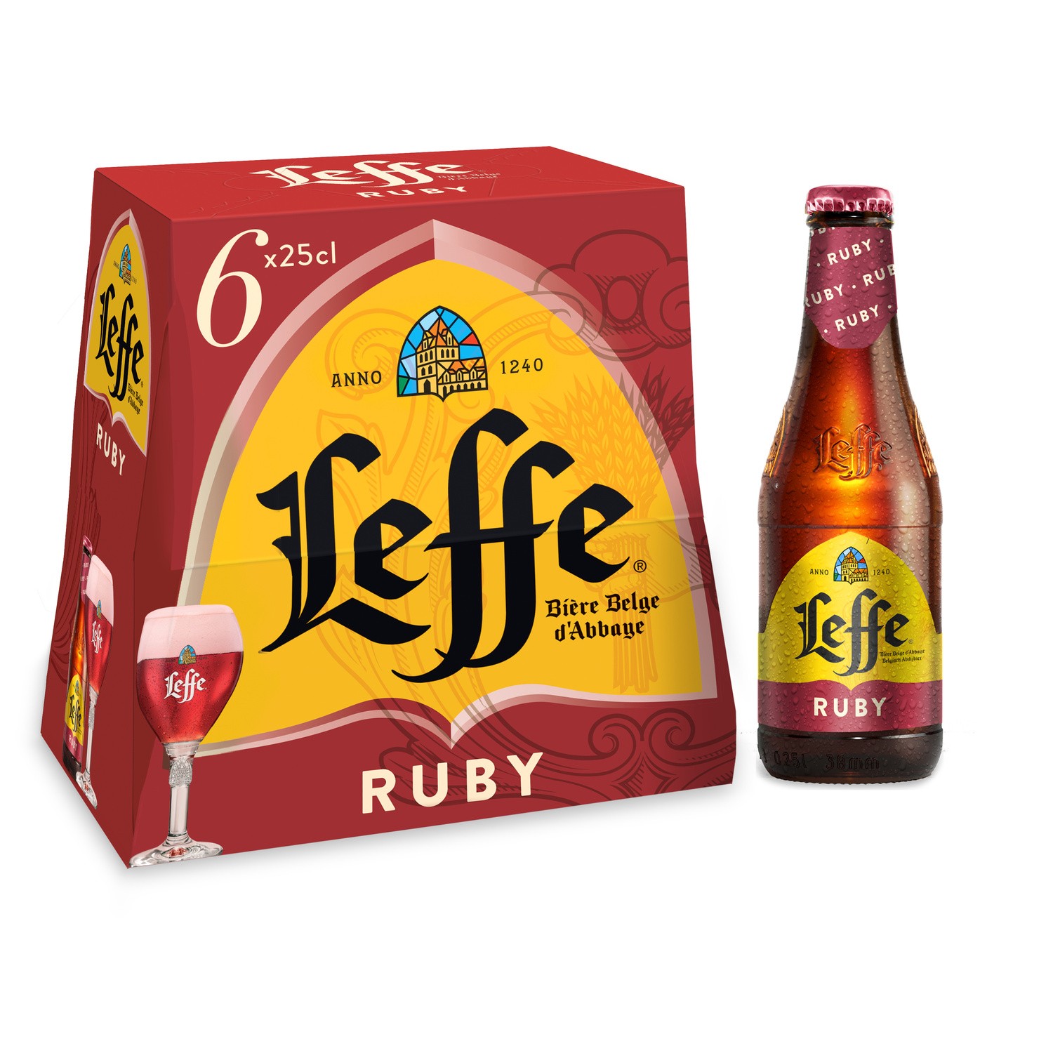 Bière belge Ruby LEFFE