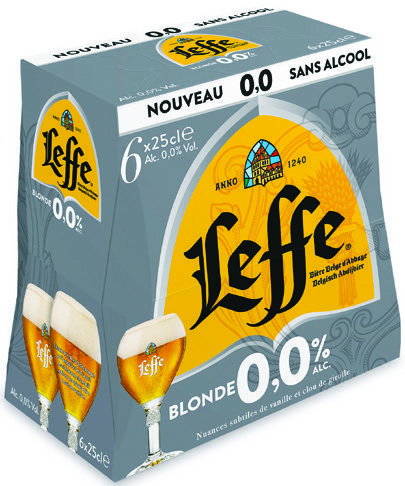  BIÈRE BLONDE SANS ALCOOL “LEFFE” code EAN 5410228267171 