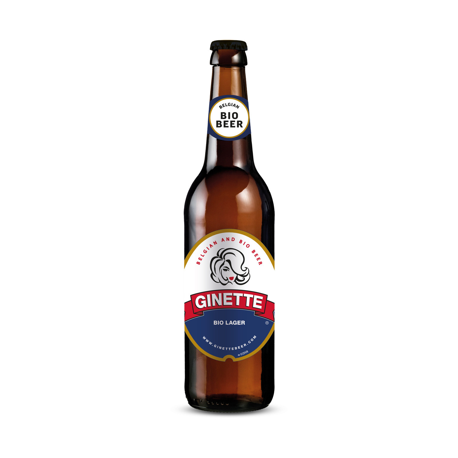  Bière blonde Lage Bio GINETTE code EAN 5410228282754 