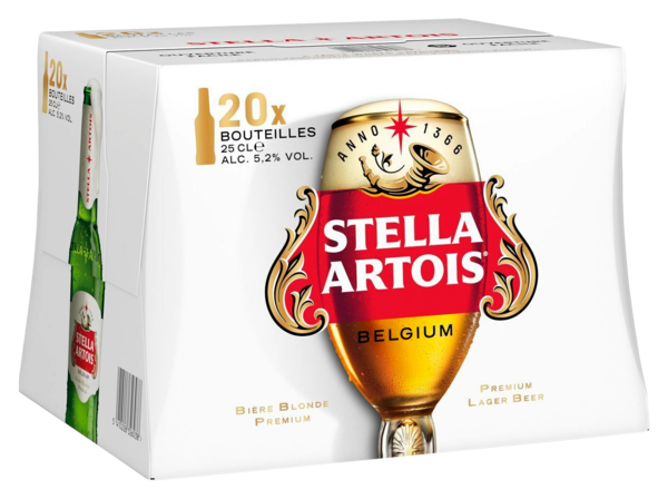  Bière Blonde Stella Artois code EAN 5410228326038 