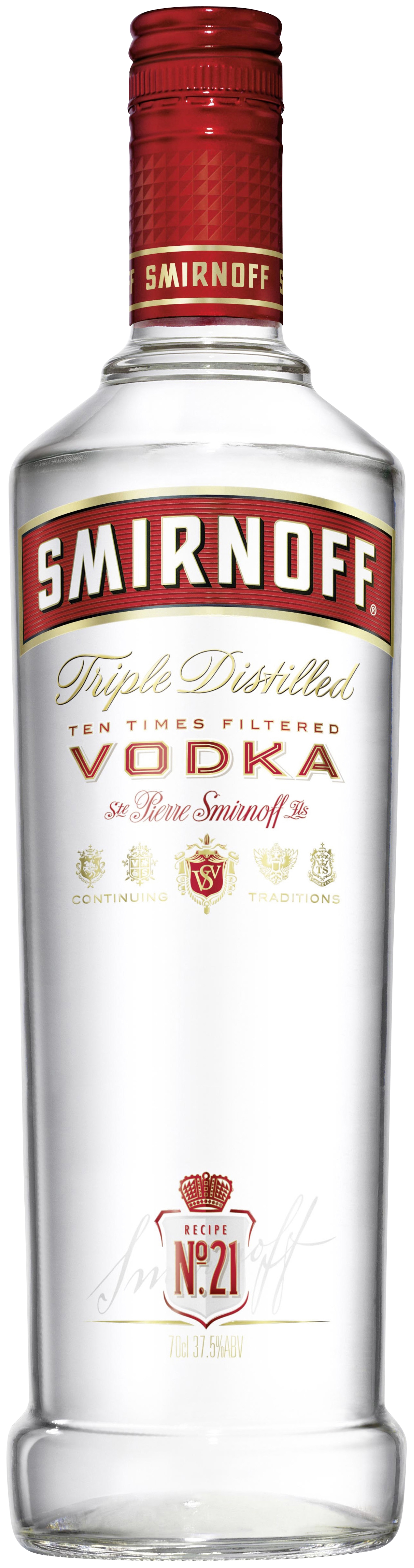 Smirnoff Vodka red Smirnoff code EAN 5410316671118 