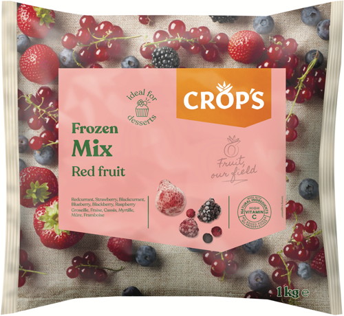 CROPS MÉLANGE FRUITS ROUGES SURGELÉS code EAN 5410355110029 