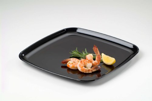 Adiserve 2 Plateaux noirs brillants 30x30 cm code EAN 5410508003314 