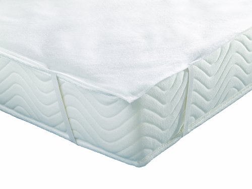 Almorla140190 alèse protège matelas imperméable molleton coton blanc 140 x 190 cm 5410582110335 Inch