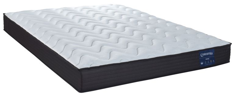 DREAMEA Matelas mousse 140x190 cm MAIA roulé