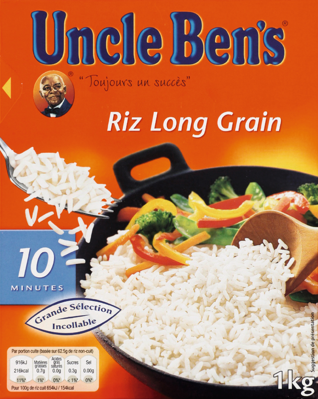 RIZ LONG GRAIN 10 MINUTES VRAC UNCLE BENS
