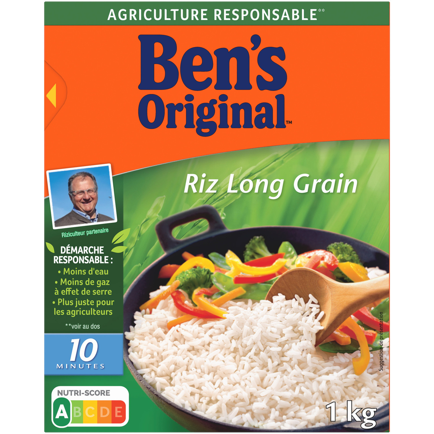 Riz Long Grain 10mn BEN'S ORIGINAL