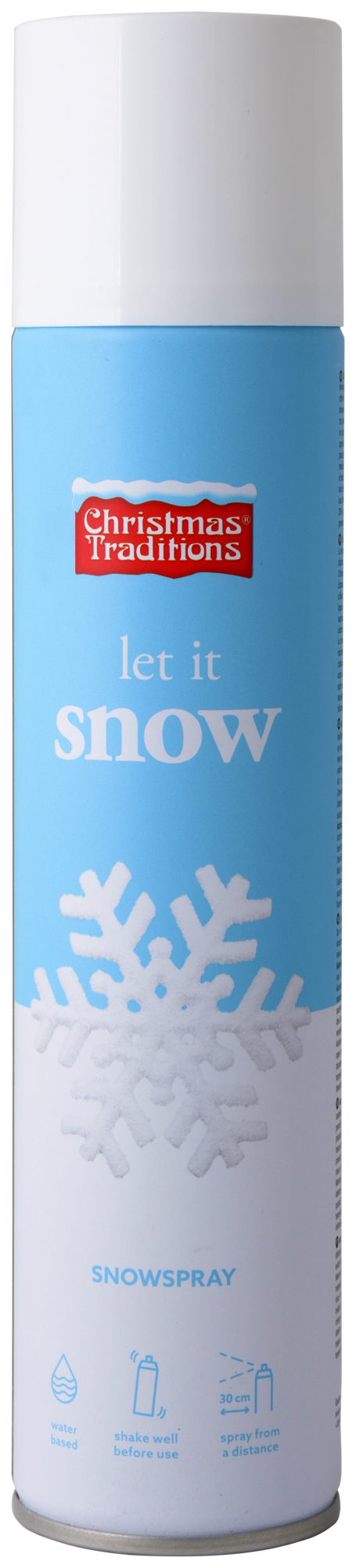 CHRISTMAS TRADITIONS AÉROSOL NEIGE ARTIFICIELLE 300ML  code EAN 5410764216251 