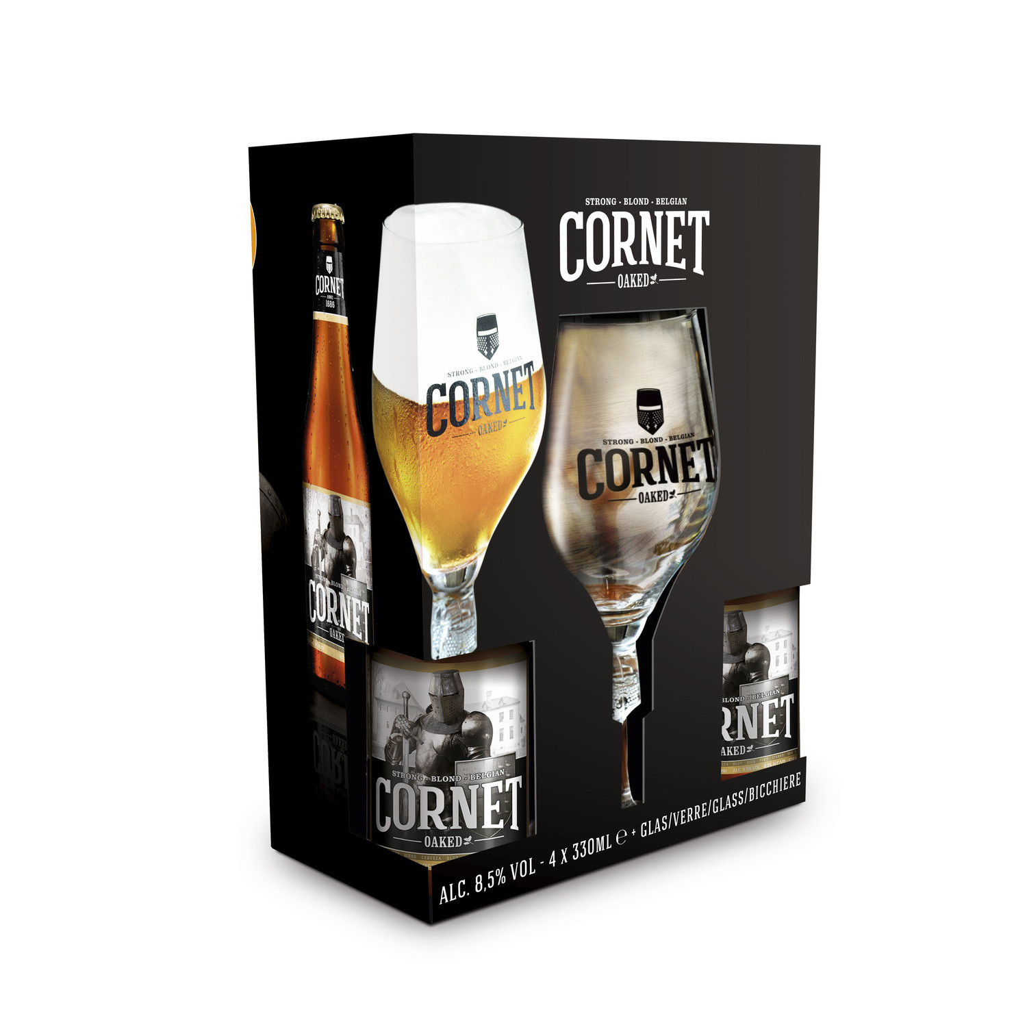 CORNET Bière blonde CORNET code EAN 5410783005379 