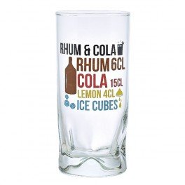 Durobor 81674 Duke Rhum Cola Set de 6 Verres 27 cl