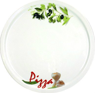 - 591178 - assiette a pizza decoree 30cm
