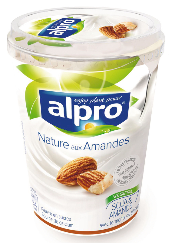 DESSERT VÉGÉTAL À BASE DE SOJA AMANDES 500G Alpro