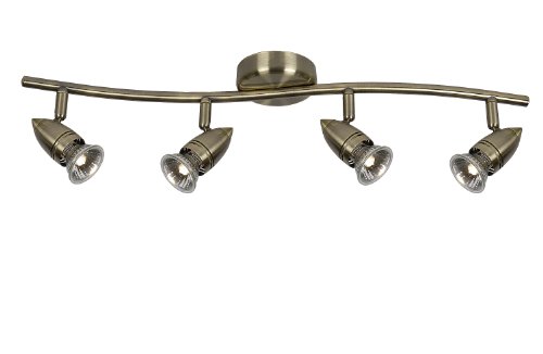 13955/24/03 caro spot arc 4 x gu10 50 w bronze