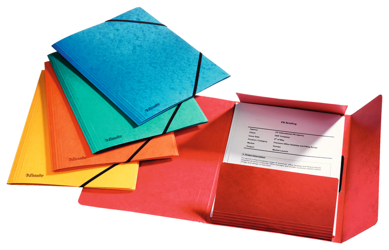 LOT DE 5 CHEMISES  24X32 CM ESSELTE