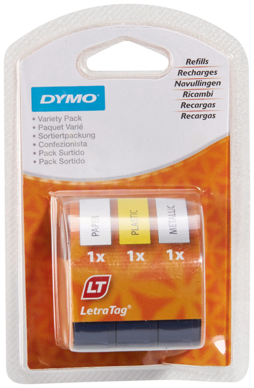 3 RUBANS POUR ÉTIQUETEUSE ÉLECTRONIQUE DYMO