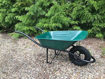 BDR Brouette de jardinage - Verte - 90L code EAN 5411345014075 