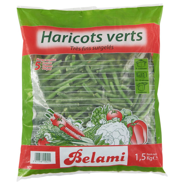  Haricots Verts Très Fins code EAN 5411348150411 