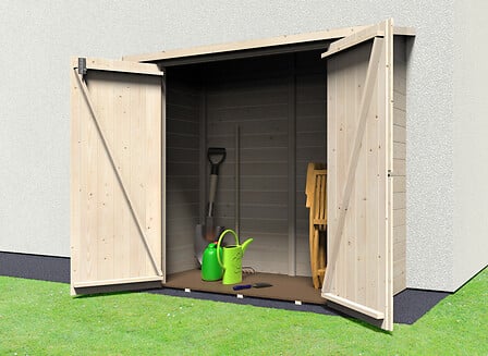 D&J D&J Remise adossée - Bois sapin - Plancher - 1,34m2 code EAN 5411352800159 