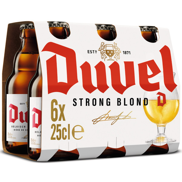 DUVEL BIÈRE BLONDE
 code EAN 5411681409030 