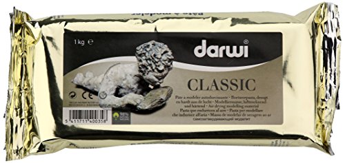 Pate à modeler autodurcissante 1kg classic darwi