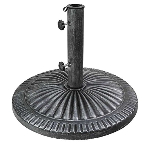 Pied de parasol imitation fonte d'alu