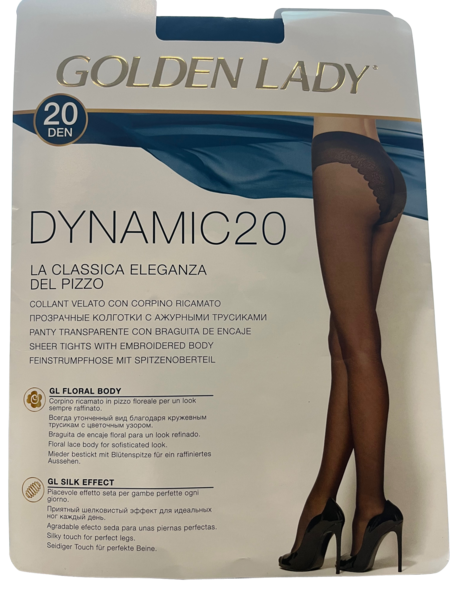 GOLDEN LADY Collant Golden Lady avec culotte intégrée 20D code EAN 5411948457897 