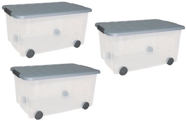 CURVER LOT DE 3 BOX A ROULETTES CURVER code EAN 5412006792097 