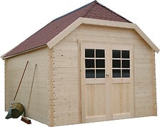 SOLID Abri de jardin Limerick - Bois de Bois - ...