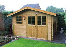 SOLID Abri de jardin Chimay - Autoclavé - Bois ...