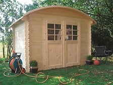 SOLID Abri de jardin Dainville -  Kit de ventil...