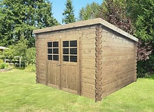 SOLID Abri de jardin Riom - Autoclavé - Bois - ...