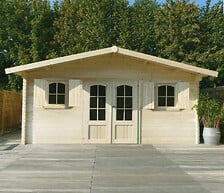 SOLID Abri de jardin Cevins - Autoclavé - Bois ...