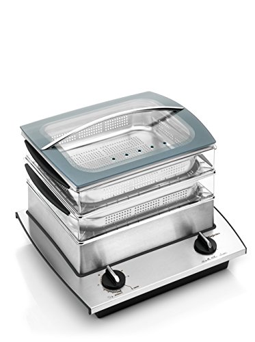 Dejelin - Cuit vapeur NutriSteam - 2 étages - 6...