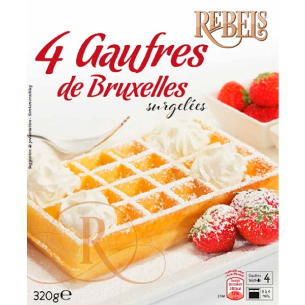  Gaufres Bruxelles code EAN 5412279978013 